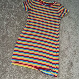 Shein Rainbow Dress